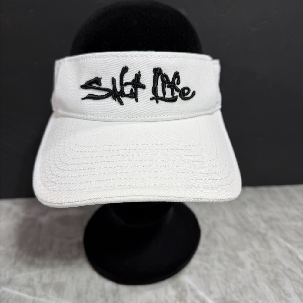 Salt Life Classic White Visor adjustable